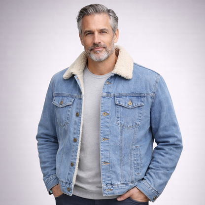 CHAQUETA EN JEAN OVEJERO