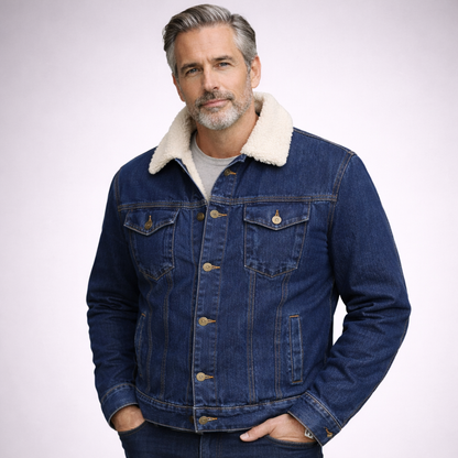 CHAQUETA EN JEAN OVEJERO