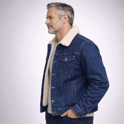 CHAQUETA EN JEAN OVEJERO