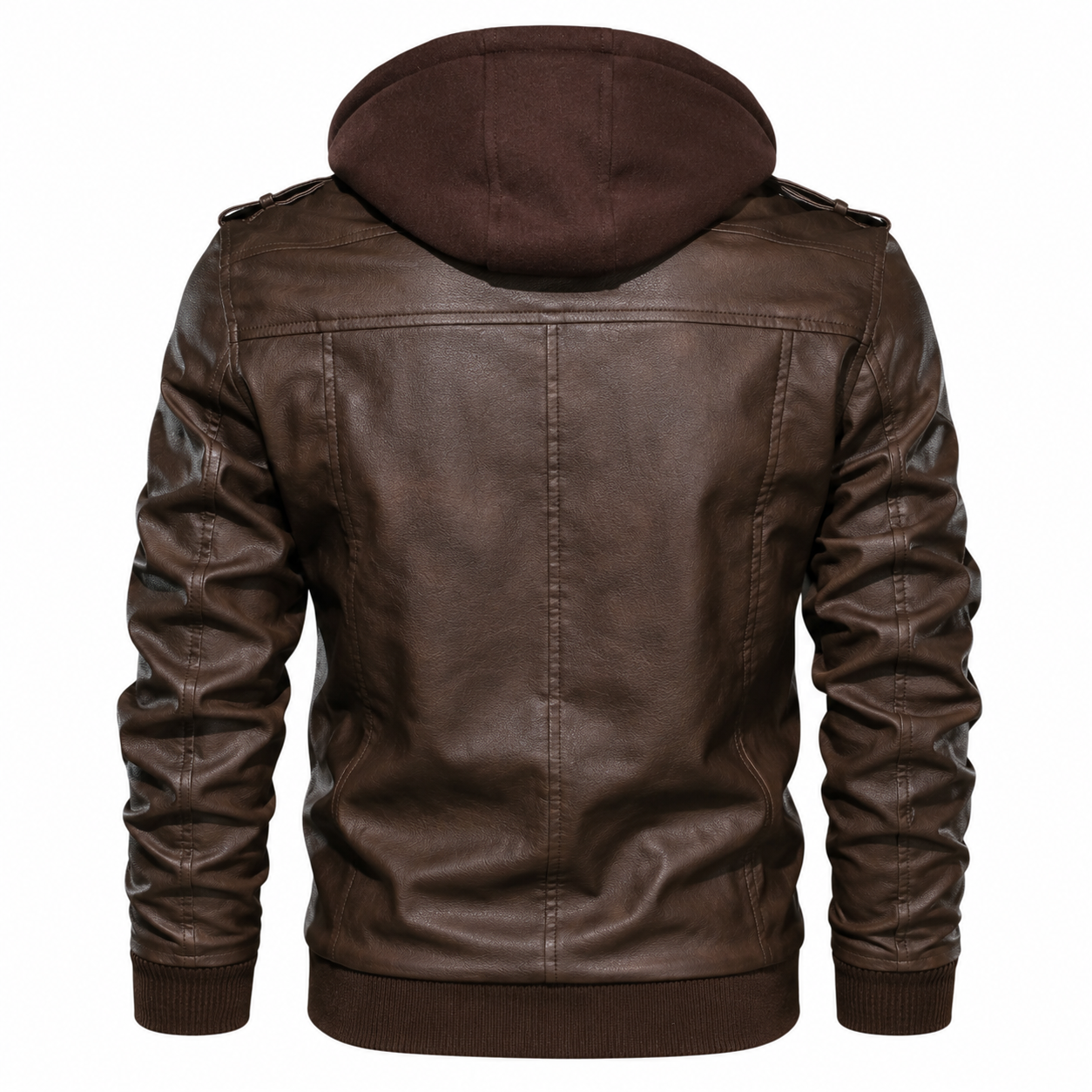 CHAQUETA RUST CUERO