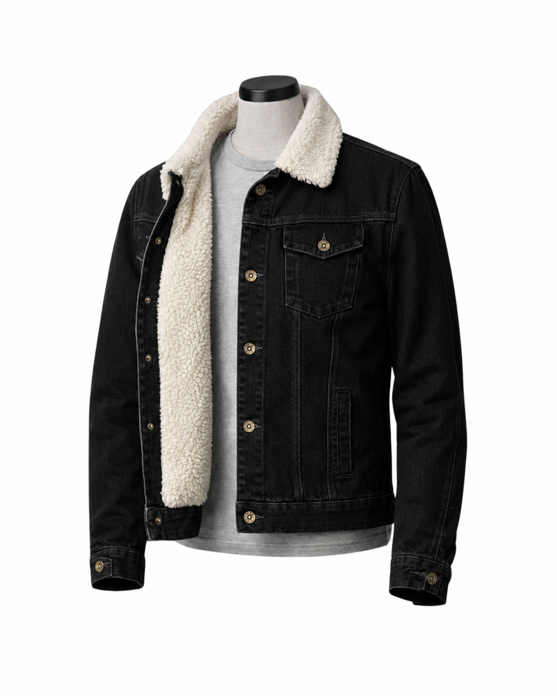 CHAQUETA EN JEAN OVEJERO
